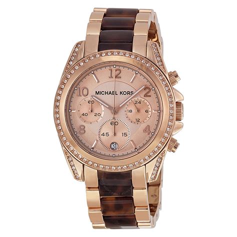 michael kors watch faces|rose gold tone watch.